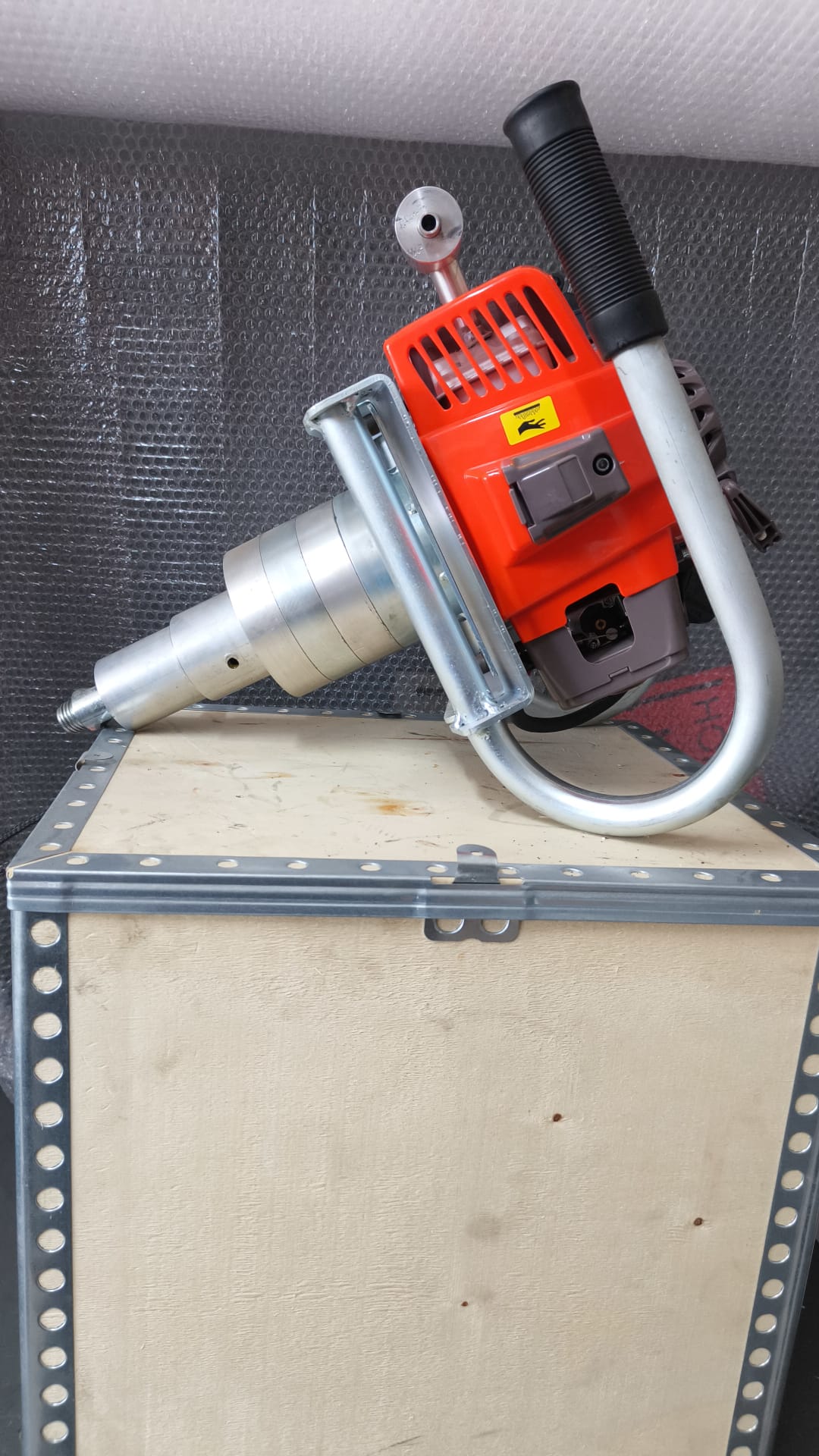 5.5 Planet Şanzıman Redüktörlü Benzinli El Sondaj Makinesi - Anka Hilti Karot